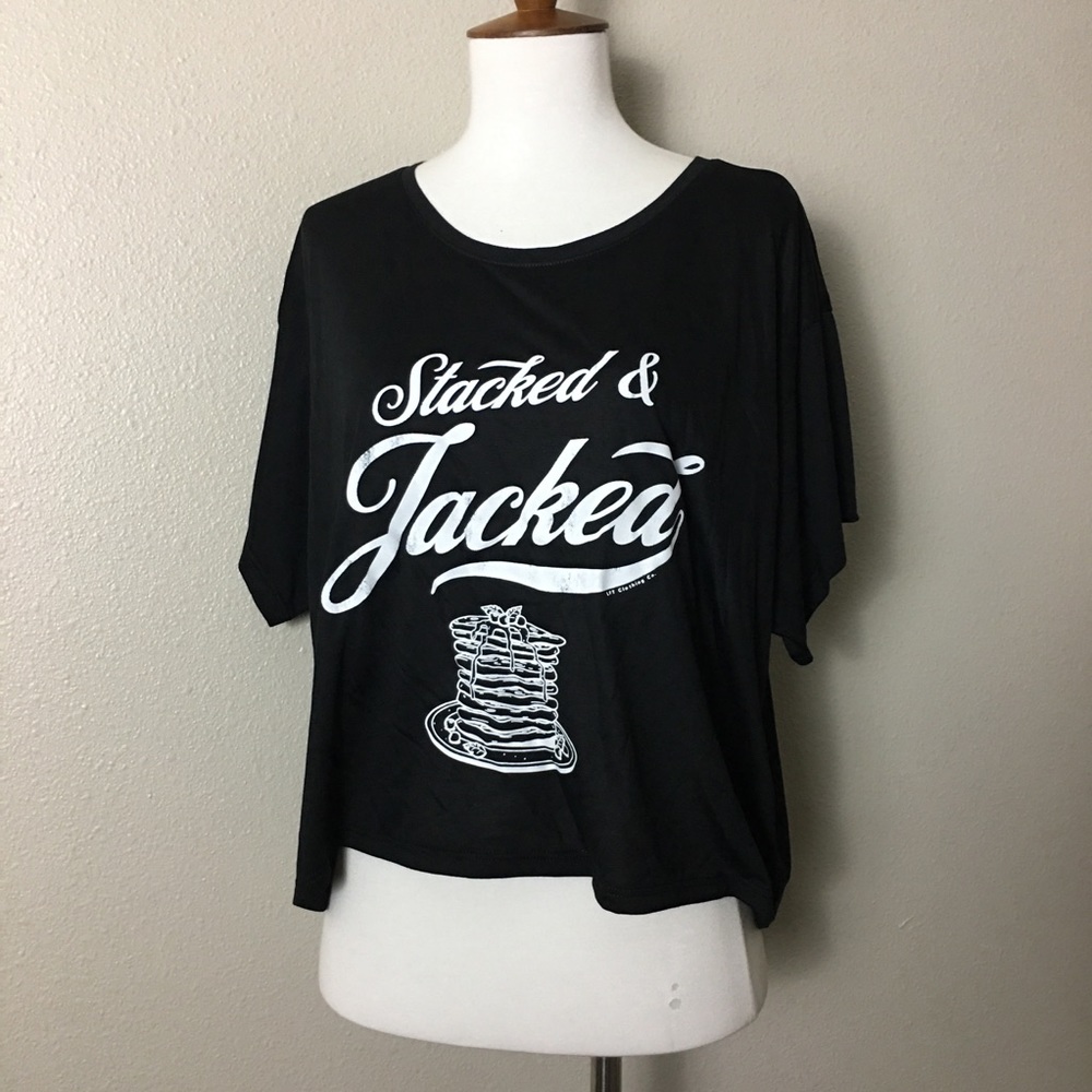 🚨🚨$5 SALE🚨🚨Stacked & Jacked T-shirt Graphic Tee